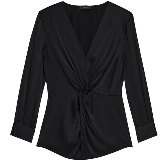 Theory twist front blouse - Picture 1 of 2